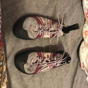 Scarpa climbing shoes